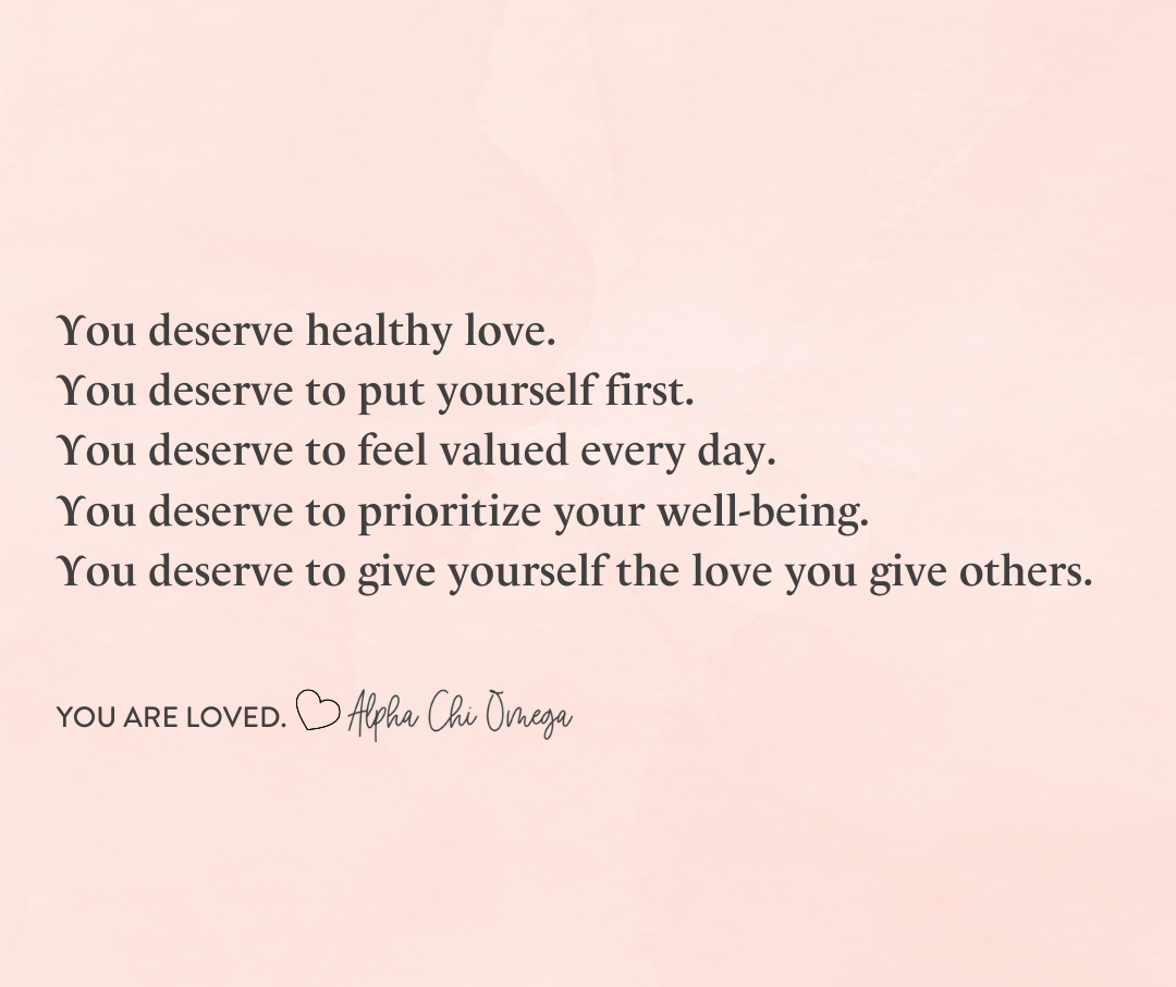 Self-Love is Healthy Love